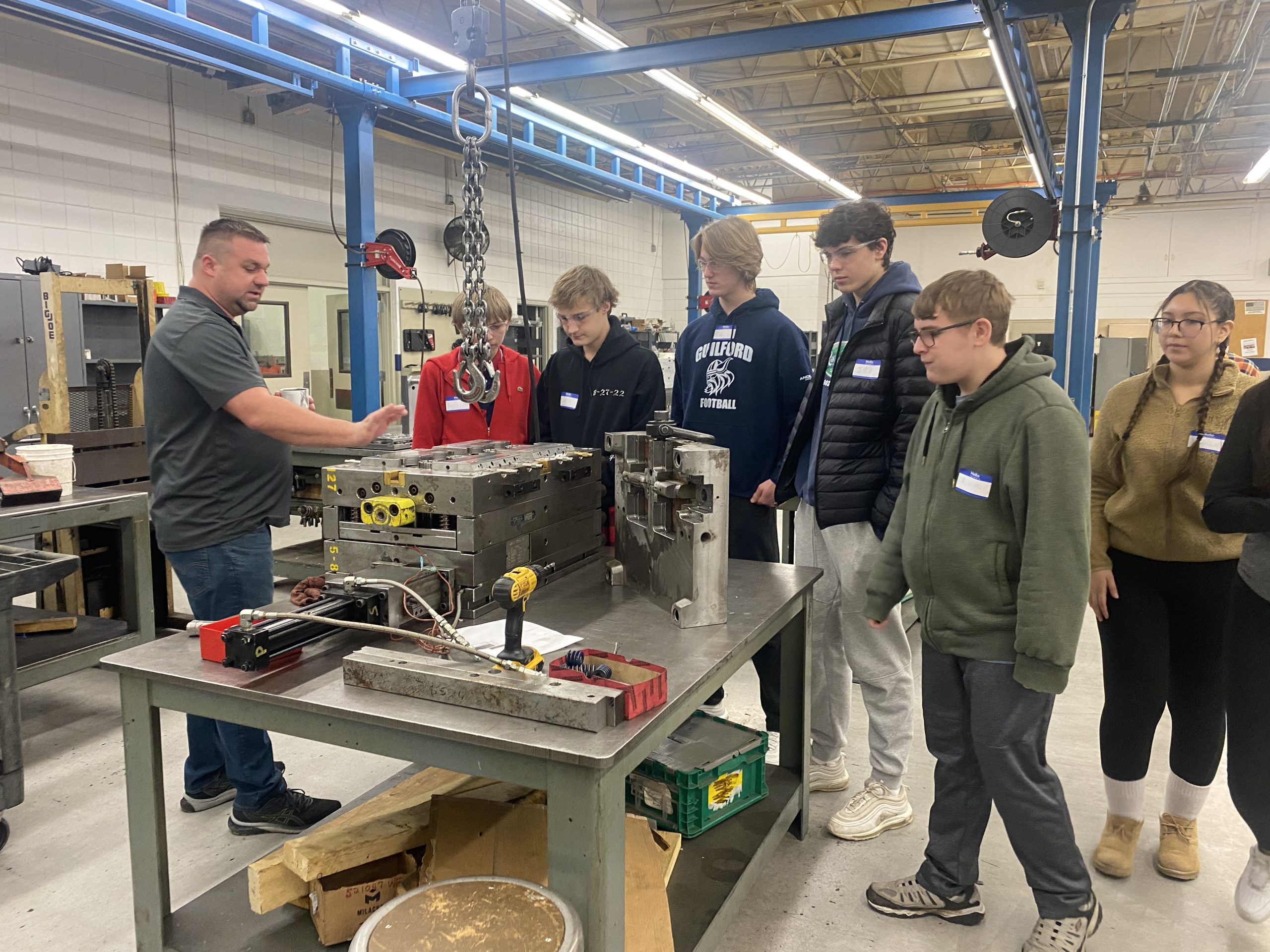 Featured image for “High School Students Visit Industrial Molds”