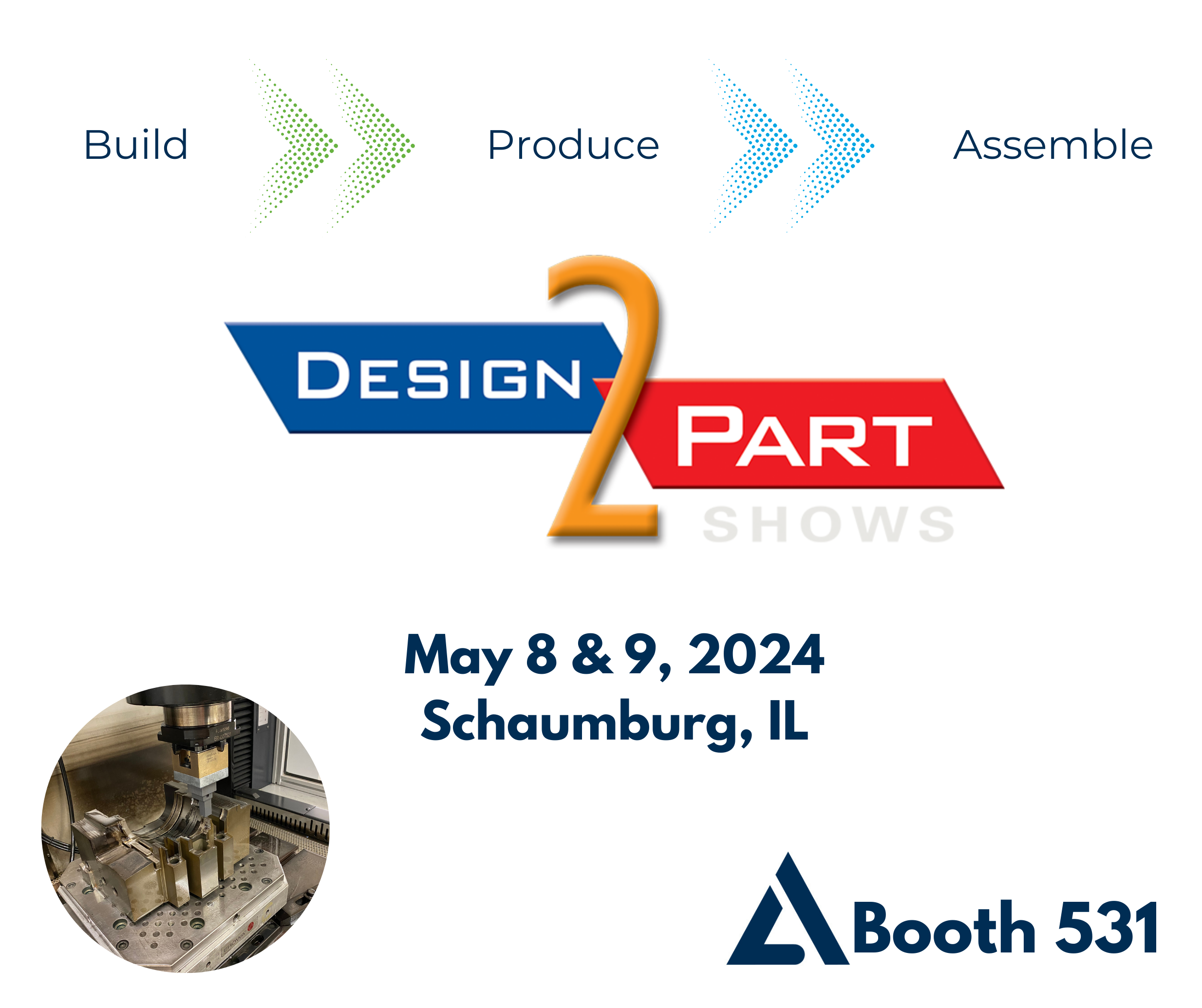 Featured image for “Design 2 Parts Tradeshow”